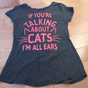 Justice girls size 12 tee shirt